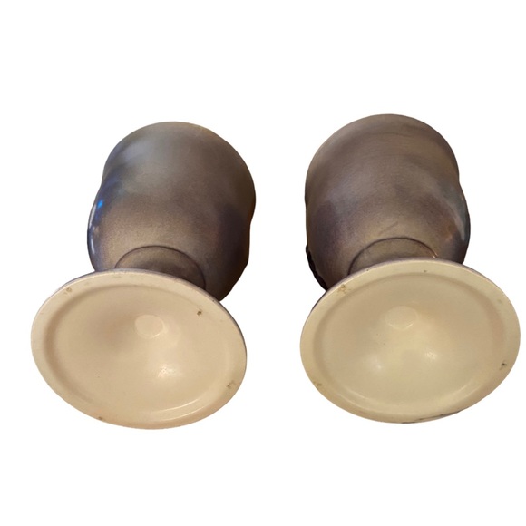 Vintage Ceramic Purple Goblets - Picture 4 of 6